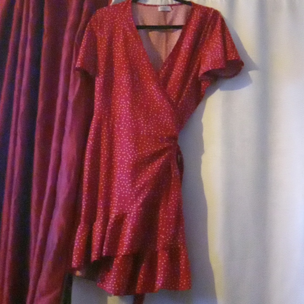 Red dress